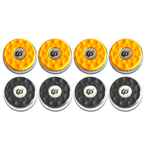 TORPSPORTS (Dia.58mm)2-1/4'' Shuffleboard Pucks, Matt surface Set of 8 Orange/Black