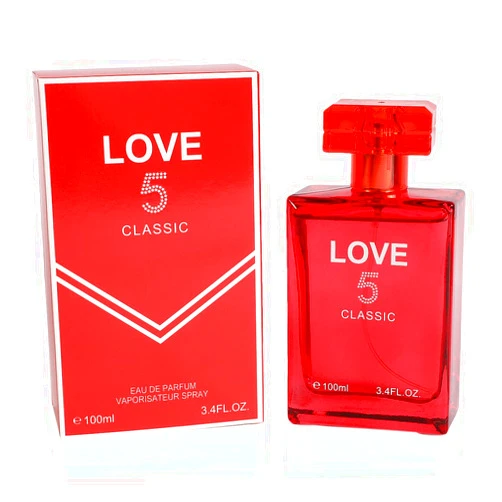Generic Classic Love 5 Red Spray Perfume - Eau De Parfum for Women - 3.4 fl.oz