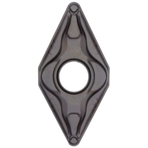 Sandvik Coromant T-Max P Carbide Turning Insert, DNMG, 55 Degree Diamond, PM Chipbreaker, GC4215 Grade, Multi-Layer Coating, DNMG 332-PM, 3/8