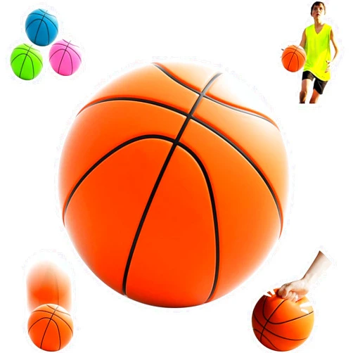 XUJIQI Silent Basketball, Dribble Dream Silent Basketball, Size 7 Silent Basketball Dribbling Indoor, Foam Basketball Indoor Training Quiet Ball Gift for Youth Kids