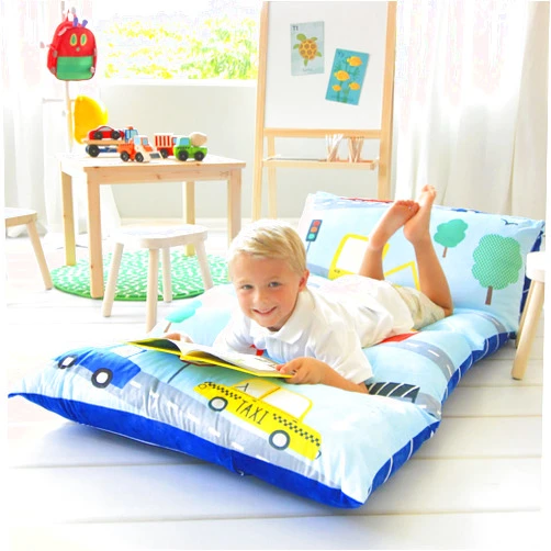 Butterfly Craze Floor Pillow Bed Lounger, Cozy and Stylish Seating Solution for Kids & Adults, Recliner Floor Cushion for Ultimate Comfort, 5 Pillows Already Included, Transportation, Queen