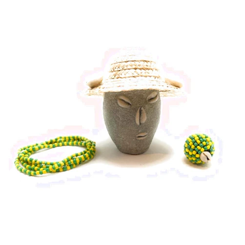 WORLDMARTSHOPPING WMS Eleggua Head Macuto Eleke Santeria Package, Eleggua-Orula