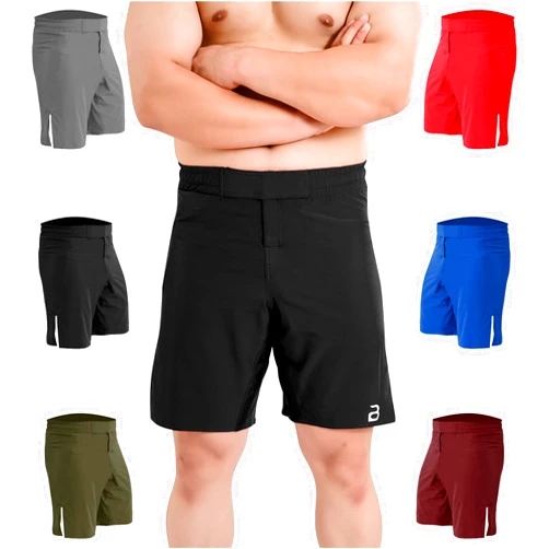 2BOLD MMA Shorts Men’s BJJ, Grappling, JIU-Jitsu, NO-GI Cross Training Muay Thai, Boxing, Gym Trunks
