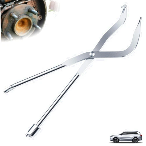 Ecocstm Brake Spring Pliers, Drum Brake Adjusting Tools, Shoe Return Spring Install & Remove Brake Tools, Double Ended Brake Pistonremoval Pliers, Drum Brake Spring Tool Suitable for Most Cars