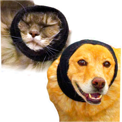 ZONI PETS Happy Hoodie The Original Calming Band for Dogs & Cats - 2 Pack (1 Small, 1 Large) - for Anxiety Relief & Calming Dogs – Noise Canceling for Dogs - The Force Drying & Grooming Miracle Tool Since 2008