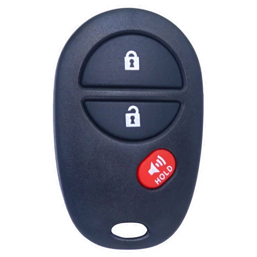 MechanMagic Key Fob Remote Replacement Fits for Toyota Tundra Tacoma Sienna Sequoia Highlander 2007 2008 2009 2010 2011 2012 2013 GQ43VT20T Keyless Entry Remote Control 89742-AE010 AE011 3Button 315Mhz