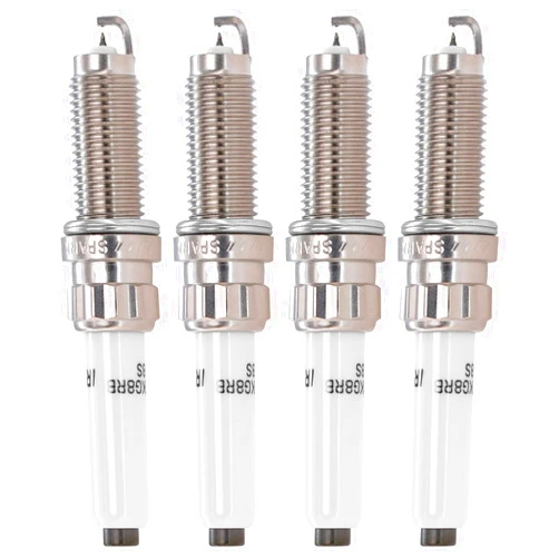 JUICERY Spark Plugs 12120040551 SILZKGR8B8S LKAR7AHXS Automotive Replacement Iridium Spark Plug Pack of 4 Compatible with BMW Mini Cooper 230i 330e 330i 430i 530e 530i 740e 740Le X1 X2 2.0L L4