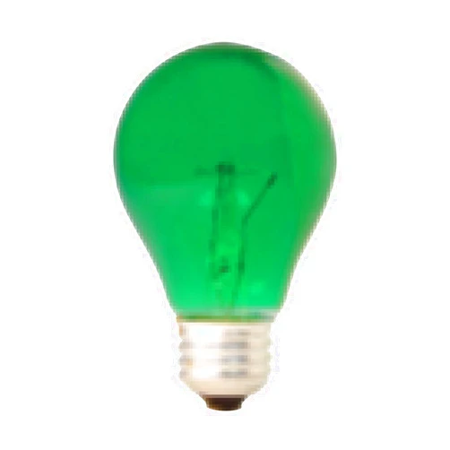 GE 649759, Green Forum Novelties 49725 25-Watt A19 Party Light, 1 Pack