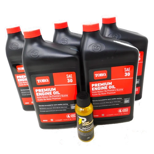Toro 38903 (Pack of 5) SAE 30 Synthetic Oil and Fuel Treatment