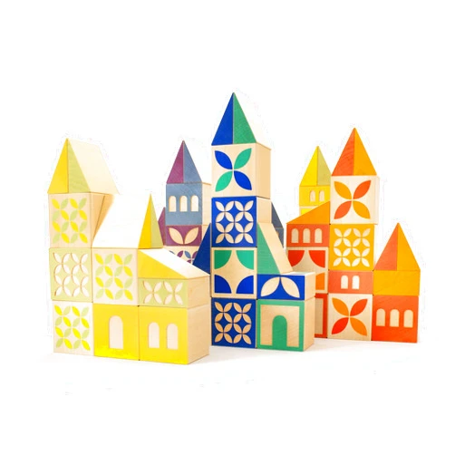 Uncle Goose Gosling Square Building Blocks - Made in The USA