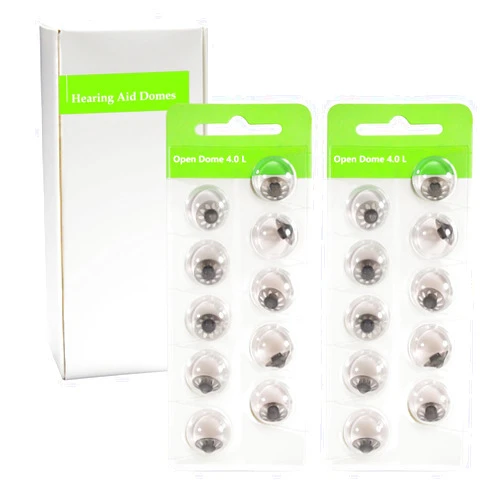 KH HAIKE Hearing Aid Domes for Phonak Replacements, Phonak Hearing Aid Domes (Phonak Open Domes Large Size / 2 Packs）, Universal Domes for Phonak Hearing Aid Accessories.
