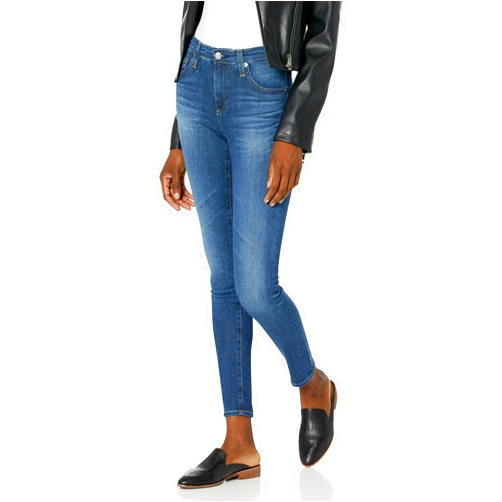 AG Adriano Goldschmied Women's Legging Ankle Mid Rise Super Skinny Denim Pant