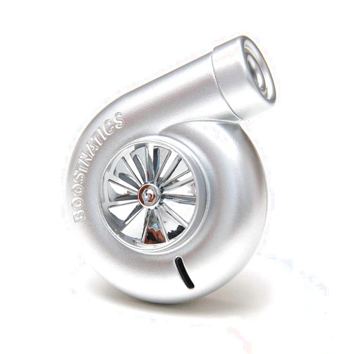 Boostnatics Turbo Air Freshener - Silver (New Car)