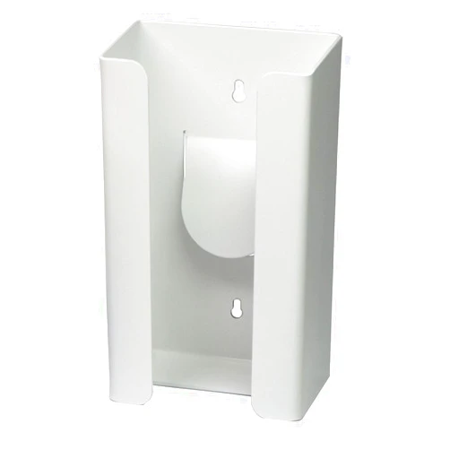 Rack'em Horizon 5102-W Heavy-Duty Plastic 1-Box Vertical Glove Dispenser, 5-1/2