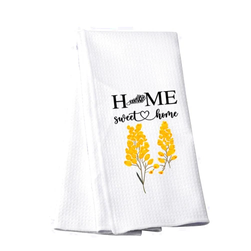 PWHAOO Kentucky State Tea Towel Home Sweet Home Kitchen Towel Kentucky Souvenir Gift Kentucky Lover Gift (Sweet Home Kentucky T)