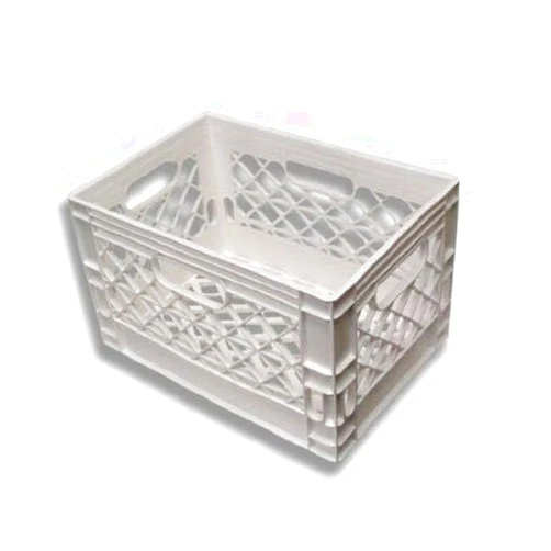 Farmplast, LLC. 24qt White New Milk Crate