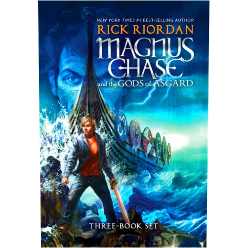 By Rick Riordan (Author) Magnus Chase and the Gods of Asgard Paperback Boxed Set