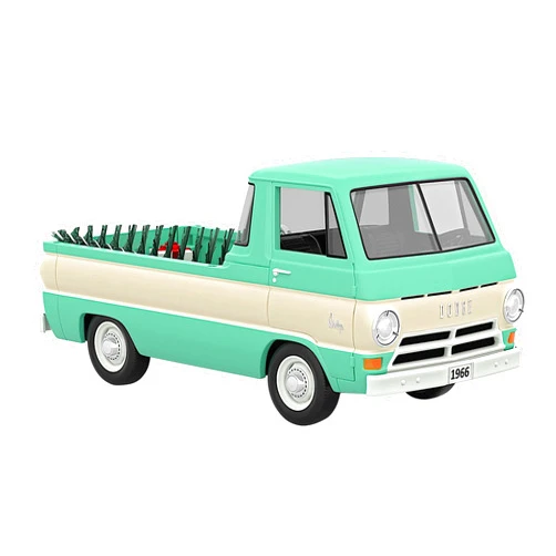 Hallmark Keepsake Christmas Ornament 2021, 1966 Dodge A-100 All-American Trucks, Metal