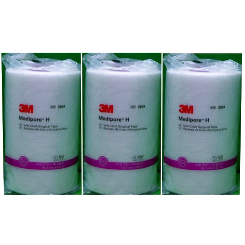 3M Medipore H Soft Cloth Surgical Tape - 4