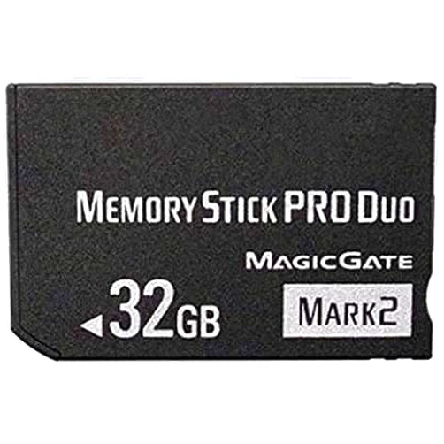 LILIWELL Original 32GB High Speed Memory Stick Pro Duo Mark2 32gb Cards PSP Game Camera Memory Card
