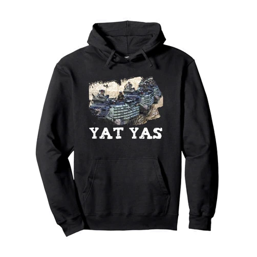 AAV YAT YAS Spirit Shirts YAT YAS Hoodie AAV Crewman ,Grey ,Small