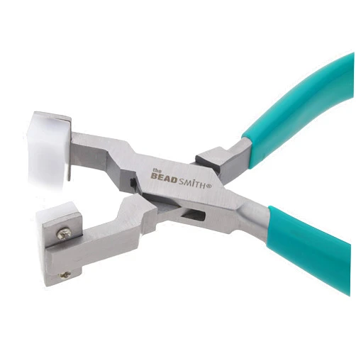 The Beadsmith Nylon-Jaw Chain-Nose Pliers, Delicate Craft Tools, Jewelry Making Supplies