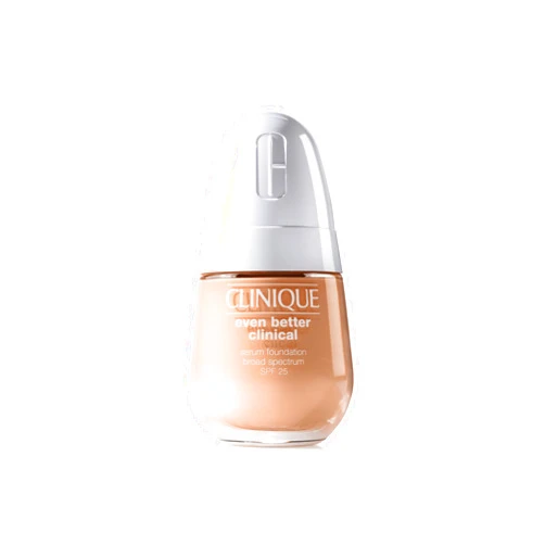 Clinique Even Better Clinical Serum Full Coverage Hydrating Foundation Broad Spectrum SPF 25 With Vitamin C, Salicylic Acid + Hyaluronic Acid For Oily Skin Types