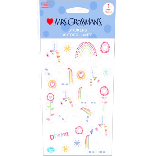 Mrs.Grossmans Mrs Grossman Stickers, Multi-Colour, 0.26 x 10.8 x 21.59 cm