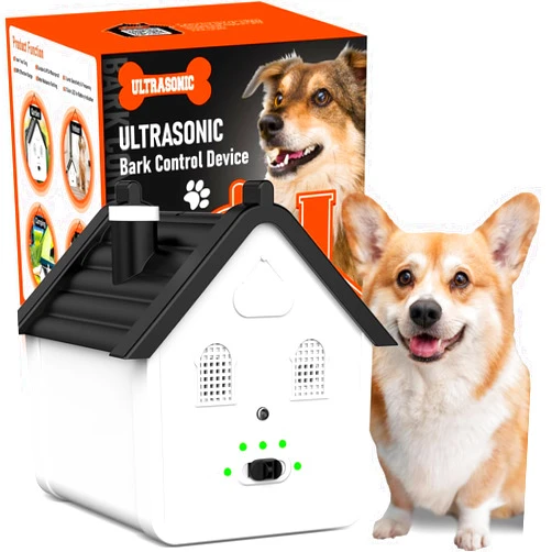 PANZERR Anti Barking Device, Ultrasonic Dog Barking Deterrent Devices Up to 50 Ft Range, Rechargeable Dog Barking Control Devices with 3 Modes, Bark Box Dog Barking Silencer Safe for Dogs & People