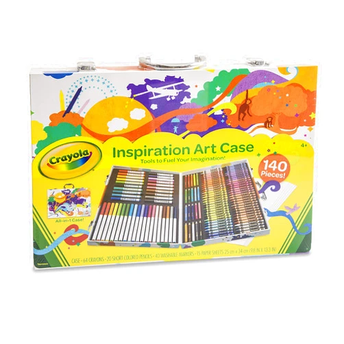 Crayola Inspiration Art Case, Multicolor,140 Piece Assortment