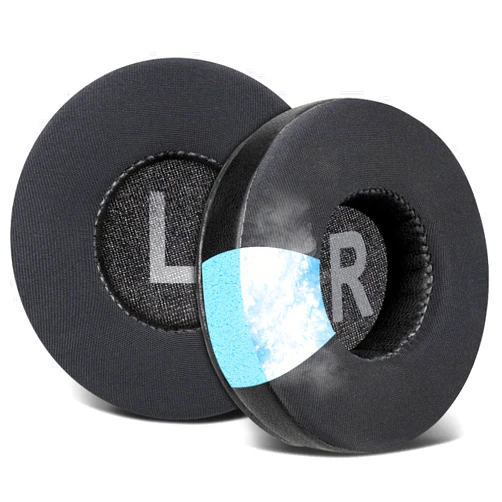 SOULWIT Earpads Replacement for JBL Tune 450BT (T450BT)/Tune 460BT(T460BT)/Tune 500BT (T500BT)/Tune 510BT/Tune 520BT, Ear Pads Cushions for JR 300BT/JR300/JR 310BT/JR310/E40BT - 70mm CG Black