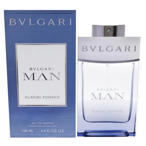 BVLGARI Man Glacial Essence by Bvlgari for Men - 3.4 oz EDP Spray