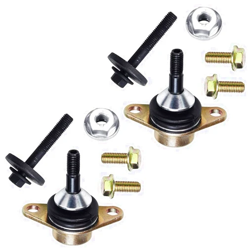 Detroit Axle - Front 2pc Ball Joints for Volvo S60 S80 V70 XC70, 2 Lower Ball Joints Assembly Replacement