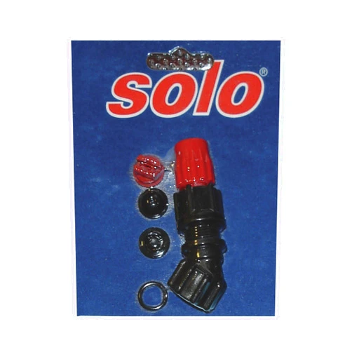 Solo 4900654-P Sprayer Elbow Nozzle Assembly Plus Standard Nozzle Assortment,Black