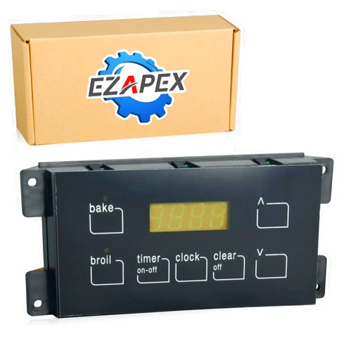 EZAPEX 316455410 5304518661 Oven Range Stove Clock Control Board Replacement Compatible with Crosley Frigidaire Kenmore Tappan White-Westinghouse Replaces 316222800 316222802 316222802R 5304427745