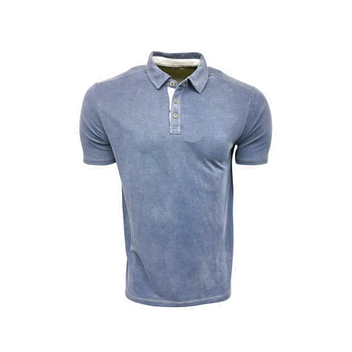 Tommy Bahama Shoreline Surf Polo Shirt Short Sleeve Golf Shirts (XX-Large, Midnight Blue)