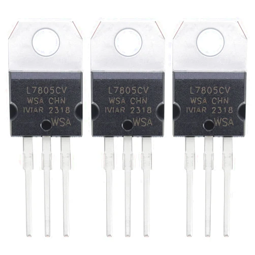 ALLECIN L7805 L7805CV Voltage Regulator 5V 1.5A Positive Output IC Circuit 7805 5 Volt 1.5 Amp Regulators TO-220 (Pack of 30pcs)