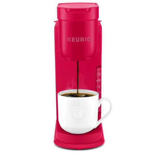 Keurig K-Express Single Serve K-Cup Pod Coffee Maker, 3 Brew Sizes, Strong Button Feature, 42oz Removable Reservoir, Island Berry