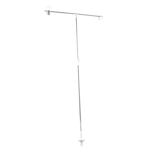 MUSISALY Small Background Stand Photography Props Mini Photo Backdrop Stand Backdrop Stand for Parties Photography Backdrop Green Screen Accessoire Small Stand Kit Stands Rod Plastic White