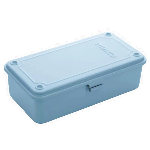 TRUSCO T-190LG Trunk Tool Box, 80.9 x 4.2 x 2.0 inches (203 x 109 x 56 cm), Light Gray