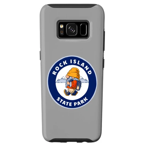 Gnomes in Rock Island State Park TN Souvenirs Galaxy S8 Rock Island State Park Tennessee Mountains Gnome TN Souvenir Case