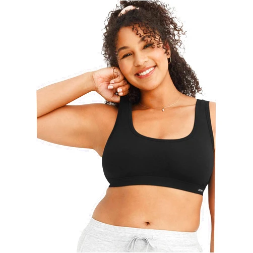Jockey Women's Bra Organic Cotton Stretch Tank Strap Bralette