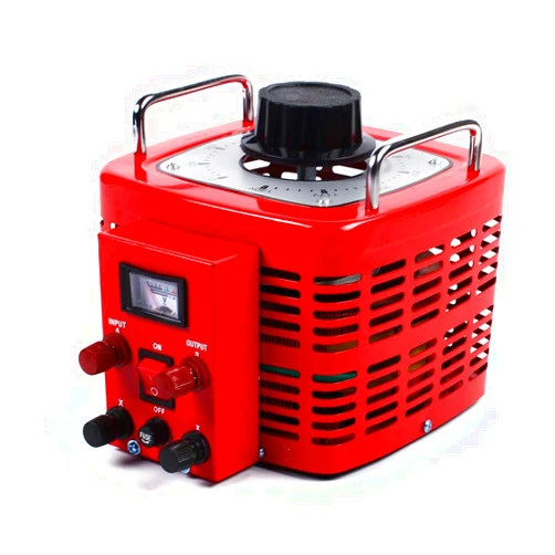LIKARVA 30 Amp Transformer, Auto AC Variable Voltage Converter 0-130V 110V Transformer Variable AC Voltage Output Regulator Metered for US Plug AC Variable Power Supply (3000VA Max)