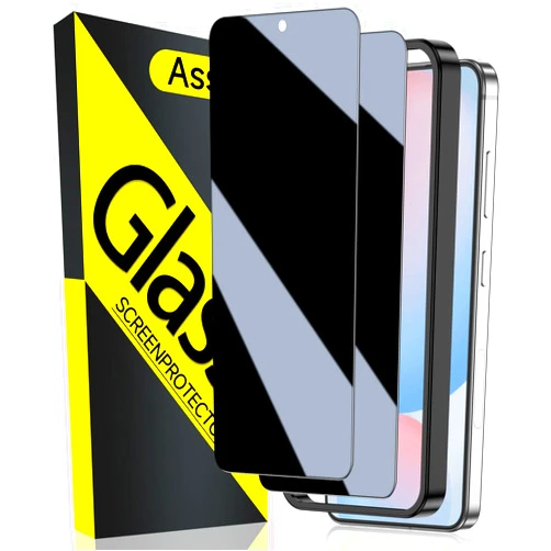 Asstar [2 Pack]Asstar Privacy Screen Protector for Samsung Galaxy S24 FE 6.7