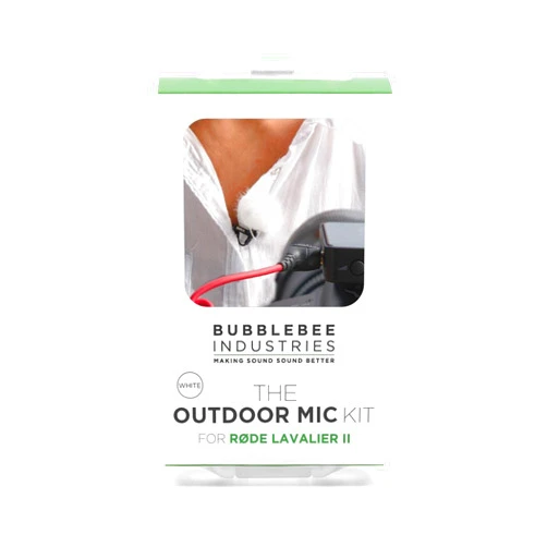 BUBBLEBEE INDUSTRIES RODE Lavalier II Mic Wind Protection Kit – Includes Furry Wind Protection, Microphone Foam Pop-Shield and More – Perfect for Content Creators, Videographers and Filmmakers.