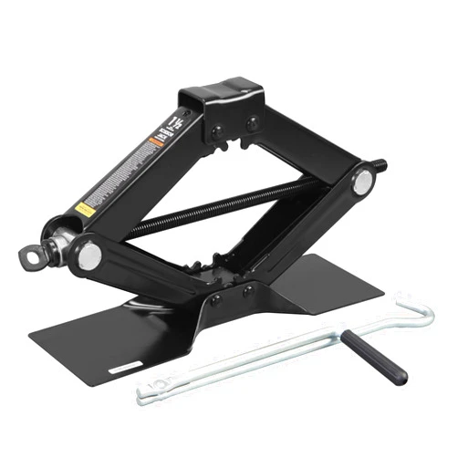 Torin AT10152B Steel Scissor Lift Jack Car Kit, 1.5 Ton (3,000 lb) Capacity, Black