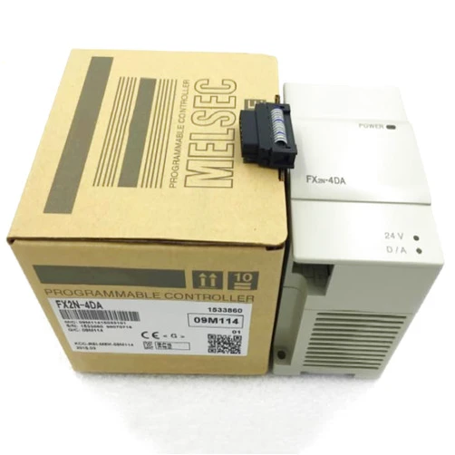 Ning Xiang FX2N-4DA Module FX Series 4 Analog outputs, Current/Voltage, 11-bit Resolution + 1 Symbol