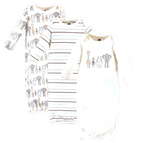 Hudson Baby baby-girls Cotton Gowns
