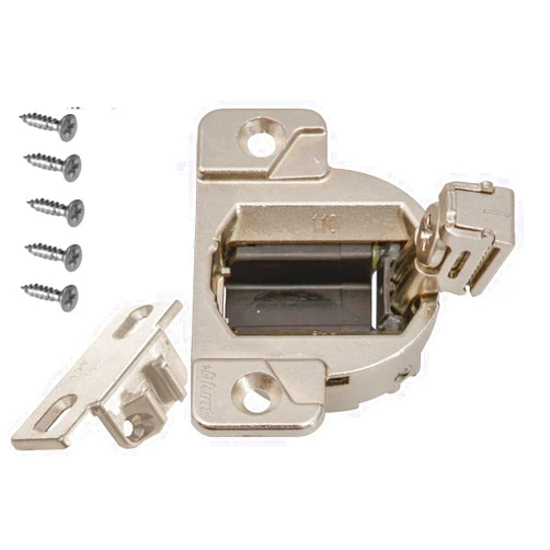 Blum 33.3600 110 Degree Compact 33 Hinge Cup with 1 3/8 Overlay mounting Plate (Part# 130.1140.02) Pack of 2