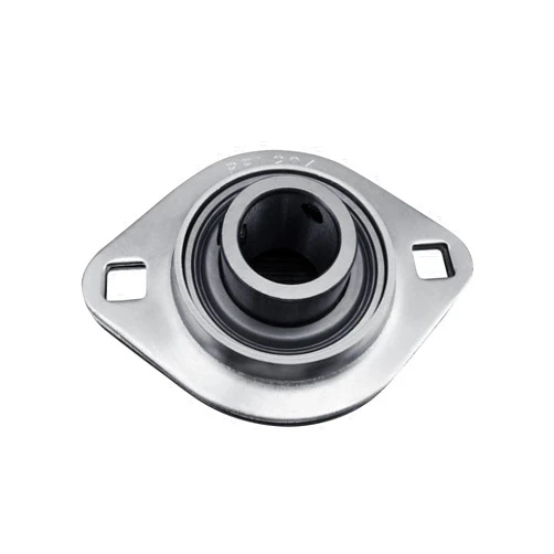 ILife.ISPT Flange Mounted Bearing SBPFL204 Unit - Pressed Steel Housing, Two Bolt Holes,Mounted Flange Block Bearings, Bearing Internal Diameter 20mm